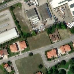 Mappa satellitare VIA DEI PIOPPI, Codroipo