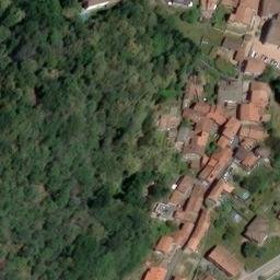 Mappa satellitare VIA ALBERE', Cuasso al Monte