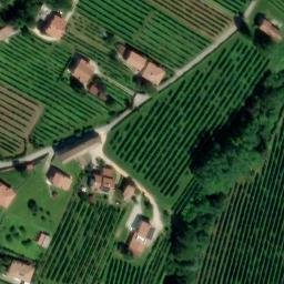 Mappa satellitare CAL PIANDRE, Valdobbiadene