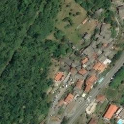 Mappa satellitare VIA AI MONTI, Laglio