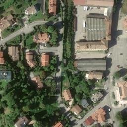 Mappa satellitare PIAZZA CASE ROSSE, Pederobba