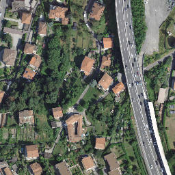 Mappa satellitare VIA ENNIO FERRARI, Como