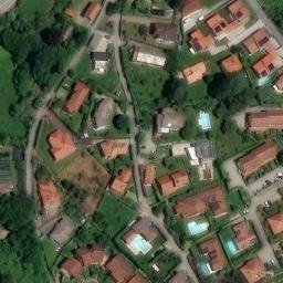 Mappa satellitare VIA AI PRATI, Lesa