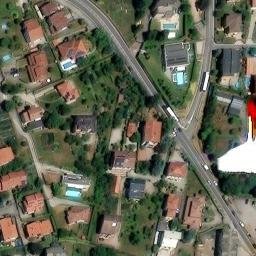 Mappa satellitare VIA GIACOMO LEOPARDI, Lambrugo