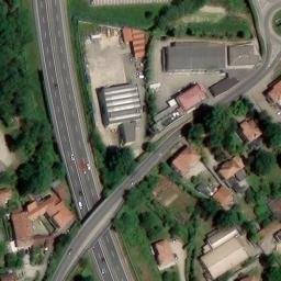Mappa satellitare VIA ARNO, Castronno