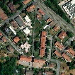 Mappa satellitare VIA PER LENTATE, Carimate