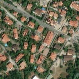 Mappa satellitare VIA DI BASOVIZZA, Trieste
