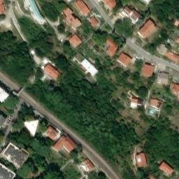 Mappa satellitare VIA MONCOLANO, Trieste