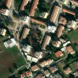Mappa satellitare VIA CAMPANIA, Treviso