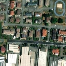 Mappa satellitare VIA MONTE ROSA, Lazzate