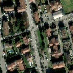 Mappa satellitare VIA ALDO MORO, Lallio