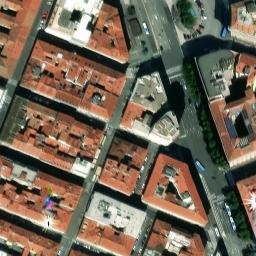 Mappa satellitare VIA DEL LAVATOIO, Trieste