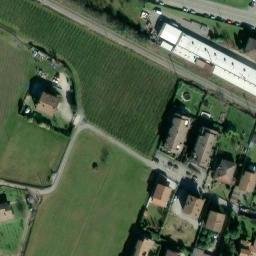 Mappa satellitare VIA DELLA PACE, Chiuduno