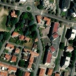 Mappa satellitare VIA MONVISO, Gallarate