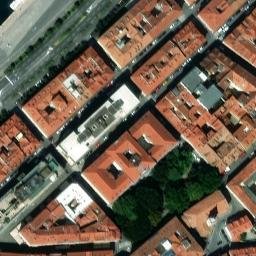 Mappa satellitare PIAZZA ATTILIO HORTIS, Trieste