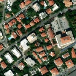 Mappa satellitare VIA ETTORE DAURANT, Trieste