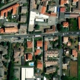 Mappa satellitare VIA BORGHETTO, Seveso