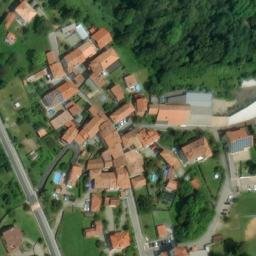 Mappa satellitare FRAZIONE PANDALE, Piatto