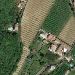 Mappa satellitare VIA MOSCAL, Affi
