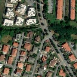 Mappa satellitare VIA ANTONIO MEUCCI, Inzago