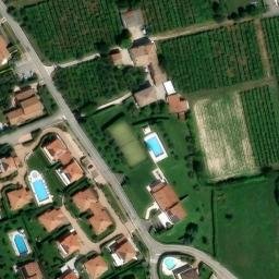 Mappa satellitare STRADA DEL TONOL, Lazise