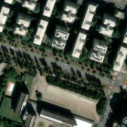 Mappa satellitare VIALE CA' GRANDA, Milano