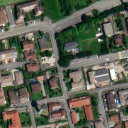 Mappa satellitare VIA E MONTALE, Vailate