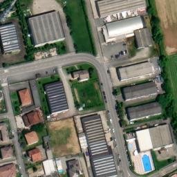 Mappa satellitare VIA G DELEDDA, Vailate