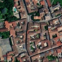 Mappa satellitare PIAZZA GARIBALDI, Vailate