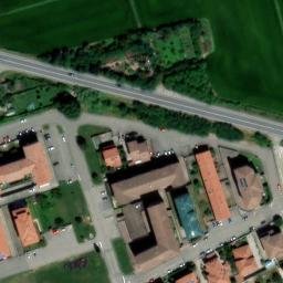 Mappa satellitare VIA DELLA PACE, Trecate