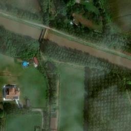 Mappa satellitare VIA MULINI, Izano