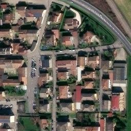 Mappa satellitare VIA DEI PLATANI, Madignano