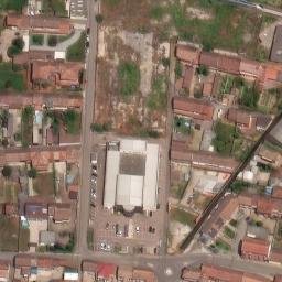 Mappa satellitare VIA RODI, Robbio