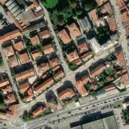 Mappa satellitare VIA ALDO CORAZZA, Este