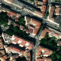 Mappa satellitare VIA DANTE, Cremona