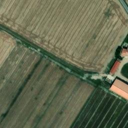 Mappa satellitare VIA PER VOGHERA, Corana