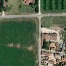 Mappa satellitare VIA CONFINE, Dosolo