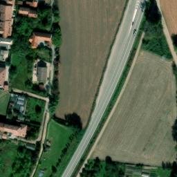 Mappa satellitare VIA MONCRIVELLO, Carignano