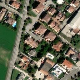 Mappa satellitare VIA CARLO FARINI, Cavezzo