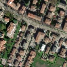 Mappa satellitare VIA VAL TREBBA, Ferrara