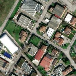 Mappa satellitare VIA BELA BARTOK, Ferrara