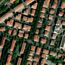 Mappa satellitare VIA ERMINIO E AUGUSTO OLIVIERI, Parma