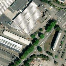 Mappa satellitare LARGO AMBRETTA CACCIARI, Parma