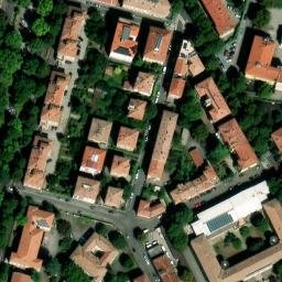 Mappa satellitare VIA ZARA, Parma