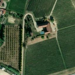 Mappa satellitare CASE SPARSE SAN VITTORE, Canale