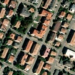 Mappa satellitare VIA ANCONA, Carpi