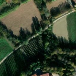 Mappa satellitare CASE SPARSE VALENTINO, Canale