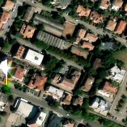 Mappa satellitare VIA ALDO MORO INTERNA, Carpi