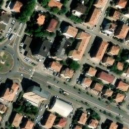 Mappa satellitare VIA GRAN SASSO, Carpi