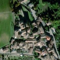 Mappa satellitare PIAZZA CASTELLO, Calosso